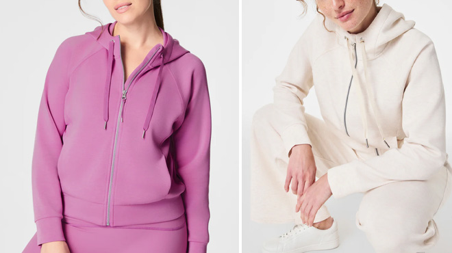 Spanx AirEssentials Full Zip Hoodies