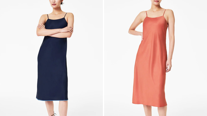 Spanx Carefree Crepe Reversible Slip Dress