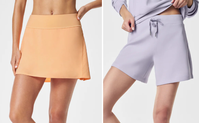 Spanx Get Moving Skorts and AirEssentials Shorts