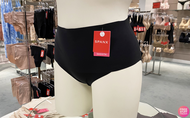 Spanx Panty on a Mannequin