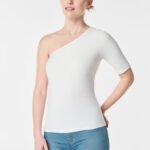 Spanx Stretch Rib One Shoulder Top