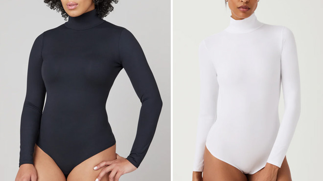 Spanx Suit Yourself Long Sleeve Turtleneck Bodysuit