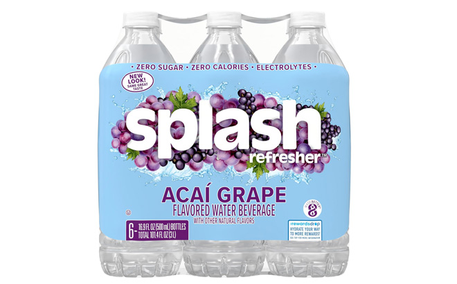 Splash Acai Grape Flavored Water