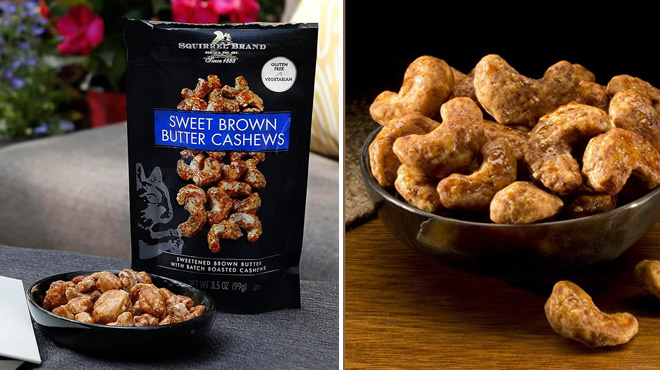 Squirrel Brand Sweet Brown Butter Cashews