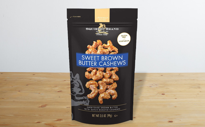 Squirrel Brand Butter Cashews $2 Shipped at Amazon