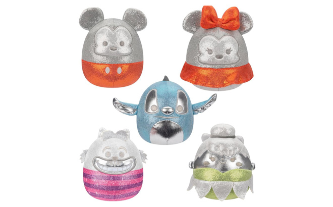 Squishmallows Original Disney100 5 Inch 5 Pack Plush Box Set Little Ultrasoft Official Jazwares Plush