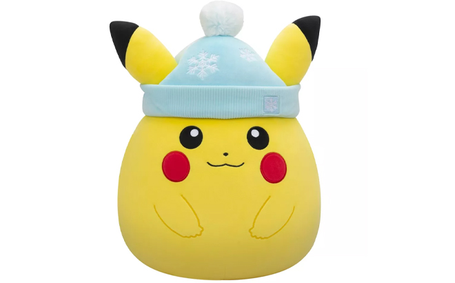 Squishmallows Pikachu Holiday 14 Inch Plush