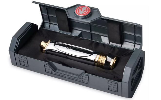 Star Wars Darth Sidious Legacy Lightsaber Hilt with a case