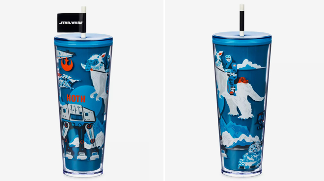 Star Wars Hoth Starbucks Tumbler with Straw