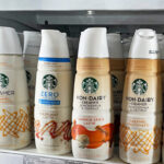 Starbucks Creamer on a Shelf