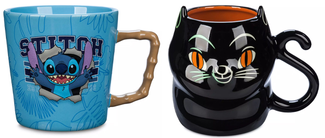 Stitch Mug Lilo Stitch and Binx Sculpted Mug Hocus Pocus