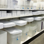 Storage Boxes on a Shelf at Target