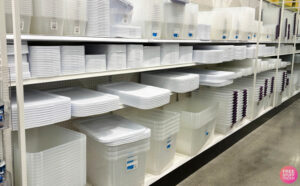 Storage Boxes on a Shelf at Target