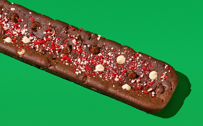 Subway Double Chocolate Peppermint Footlong Cookie