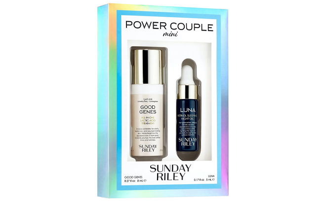 Sunday Riley 2 Pc Mini Power Couple Set