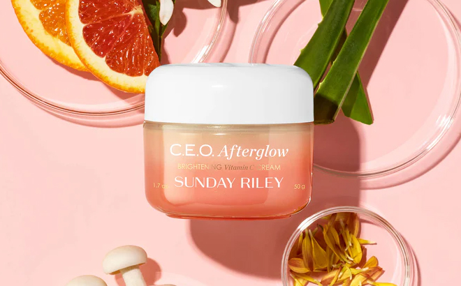 Sunday Riley C E O Afterglow Brightening Vitamin C Gel Cream