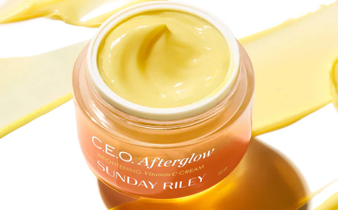 Sunday Riley C E O Afterglow Brightening VitaminC Gel Cream