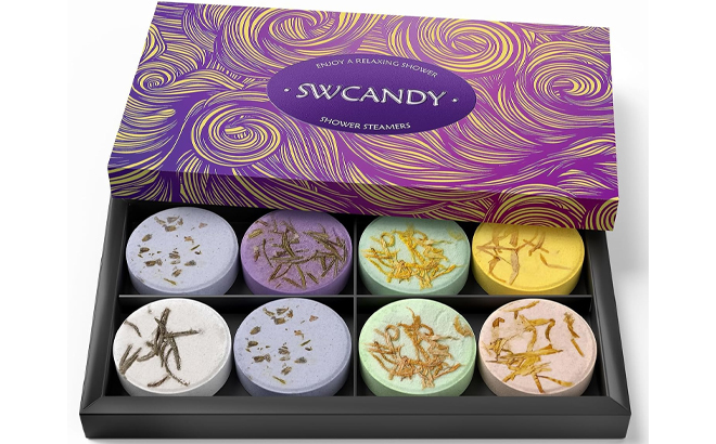 Swcandy Bath Bombs Aromatherapy 8 Pack