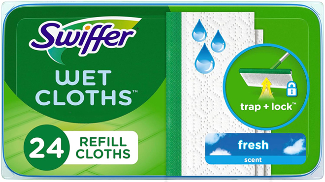 Swiffer 24 Count Wet Mopping Cloths