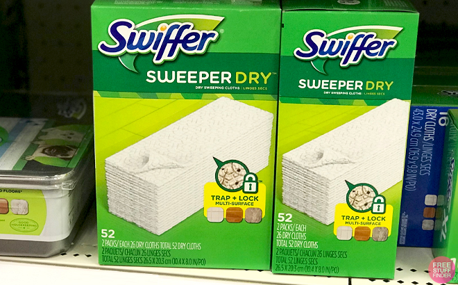 Swiffer Sweeper 52 Count Dry Mop Unscented Refills