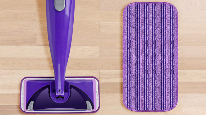 Swiffer Wet Jet and a Reusable Mop Pad