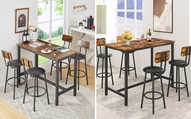 Syngar 5 Piece Dining Set