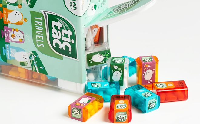 TIC TAC Box with 60 Mini Boxes