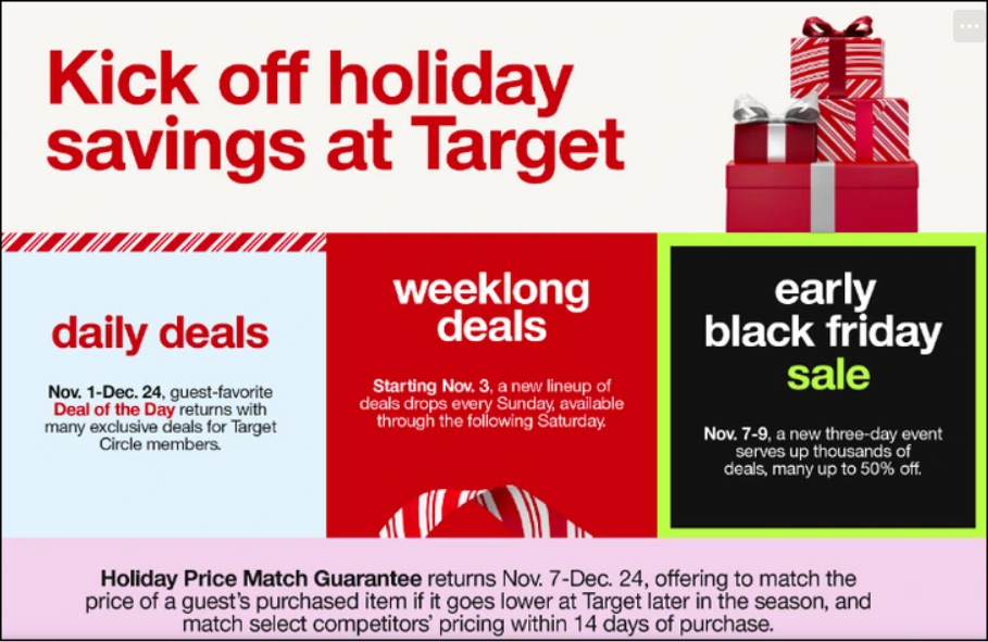 Target Black Friday Deals 2024 Screenshot