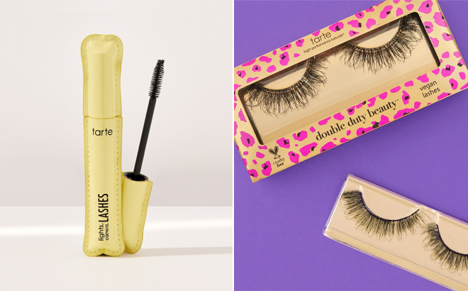 Tarte Sugar Rush Lights Camera Lashes 4 in 1 Mascara and Maneater Lashes