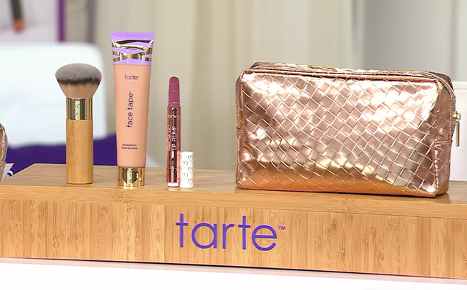 Tarte Super Size Face Tape Foundation 3 Piece Kit with Bag