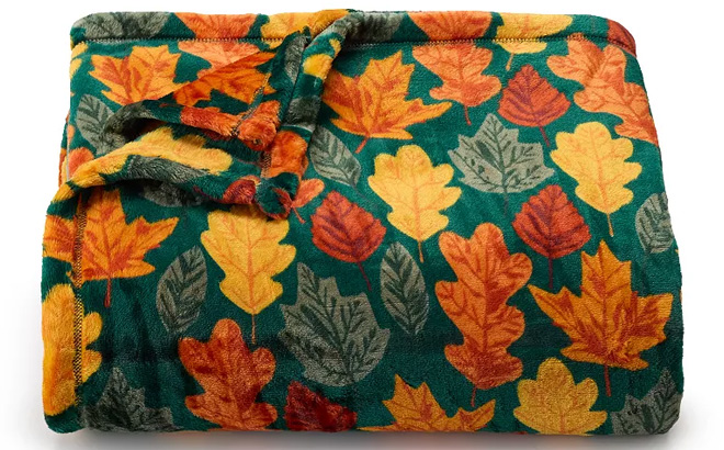 The Big One Fall Harvest Oversized Supersoft Plush Throw Blanket