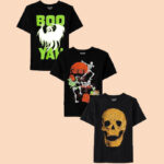 The Childrens Place 3 Pack Halloween Graphic Tees