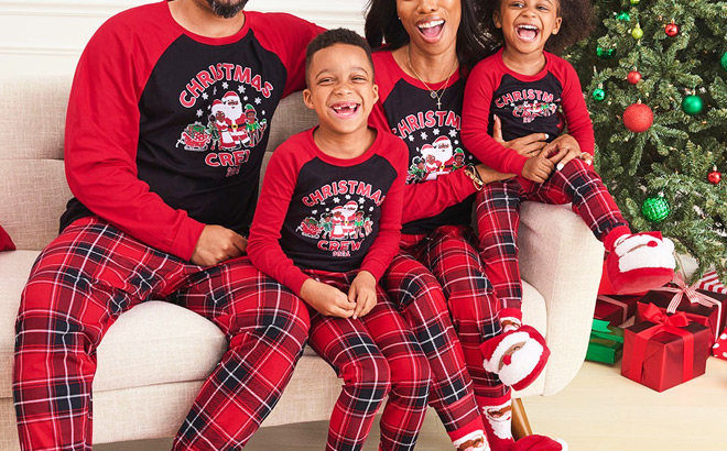 The Childrens Place Matching Christmas Pajamas