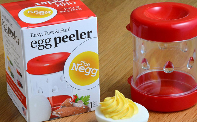 The NEGG 2 pack Hard Boiled Egg Peeler