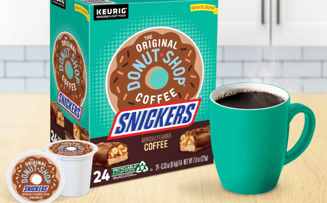 The Original Donut Shop Snickers Keurig K Cup Pods