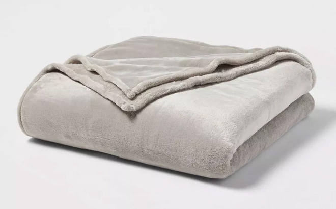 Threshold Microplush Bed Blanket