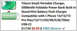 Tiitarn Portable Power Bank Screenshot