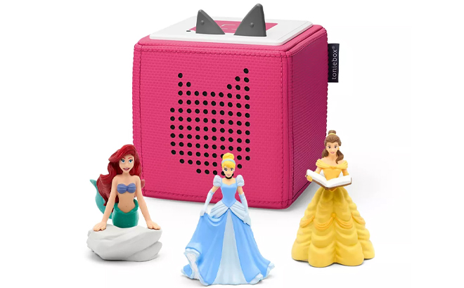 Tonies Disney Belle Cinderella and Ariel Toniebox Audio Player Bundle