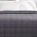 Topcee Queen Size Weighted Blanket on a Bed