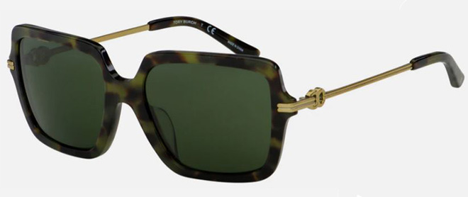 Tory Burch Unisex 54mm Green Sunglasses