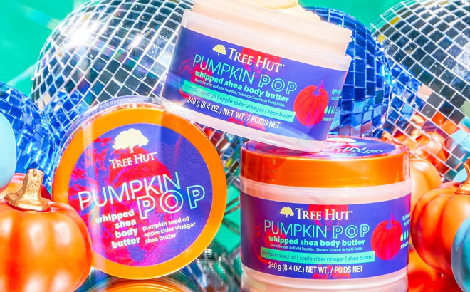 Tree Hut Pumpkin Pop Whipped Butter Scrubs