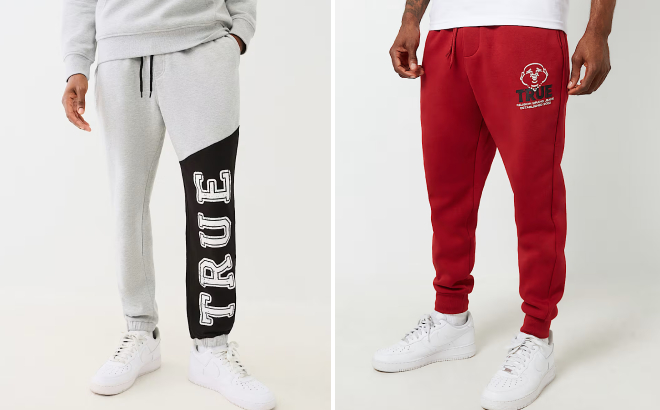 True Religion Mens Joggers