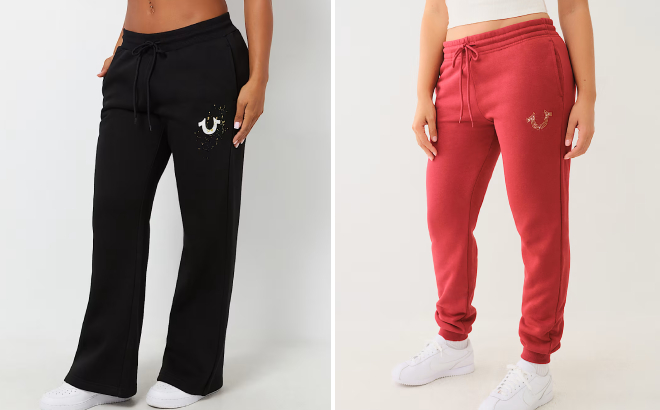 True Religion Womens Joggers