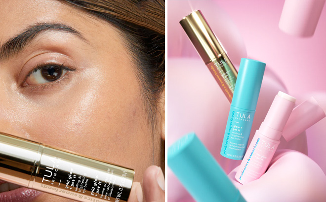 Tula frosted with freshness eye balm trio