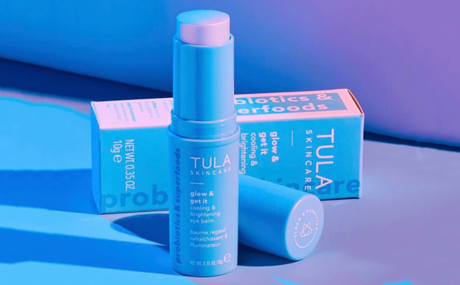 Tula glow get it cooling brightening eye balm