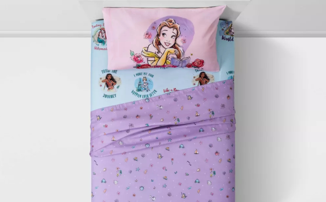 Twin Disney Princess Fairytales and Dreams Kids Sheet Set