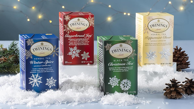 Twinings Holiday Variety Pack Tea Bag 20 ct