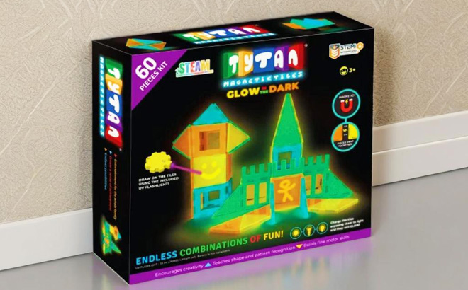 Tytan Glow in the Dark Magnetic Tiles