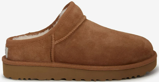 UGG Classic Suede Slipper in Chestnut