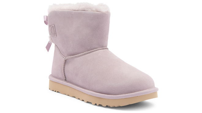 UGG Mini Bailey Logo Strap Womens Boots